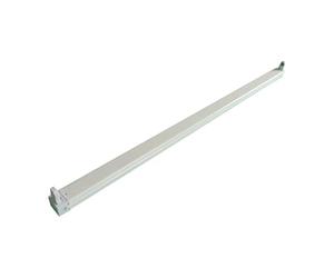 Blendend Tubo LED T8 1.2M, portalámparas sencillo, plástico, ideal para iluminación eficiente en oficinas y espacios comerciales.