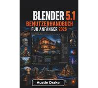 Blender 5.1 BENUTZERHANDBUCH Für Anfänger 2026: 3D-Modelle erstellen, Animationen gestalten, realistische Szenen entwerfen, Videos bearbeiten und ... für alltägliche Projekte entwickeln