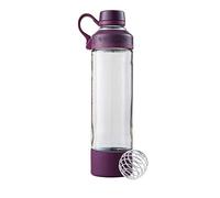 Blender Bottle Mantra, Botella mezcladora de Batidos de proteínas, con batidor Blenderball -Plum