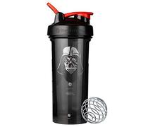 Blender Bottle Star Wars Shaker Botella Pro Series perfecta para batidos de proteínas y pre-entrenamiento, 28 onzas, casco Darth Vader
