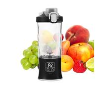 Blender Cup - Vaso exprimidor de frutas y verduras de viaje | Licuadora de frutas inalámbrica impermeable, accesorio de cocina para mezclar hielo, batido, batido, café