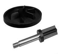 Blender Drive Pin Embrague Tornillo Agitador Driver Para Bl610 Bl610c Bl710wm C0610b Ct610 Series Mezclador Piezas De Acero Inoxidable Y Plástico Componente Negro Fácil Instalar Conexión Segura