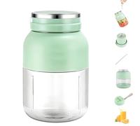 Blender Mini Japan, 28oz Hand Blender - Directly Squeezed, Portable Blenders for Smoothies, Shakes, Food, Multifunctional, Dishwasher Safe (Green,1300ml)