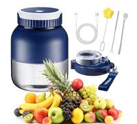 Blender Mini Japan - Batidora de mano de 500 ml, mini licuadora eléctrica portátil inalámbrica, exprimida directamente, no requiere filtro, recargable por USB C, autolimpieza para el hogar, oficina