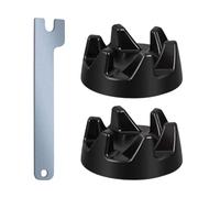 Blender Replacement Parts - Universal Coupler Repair Kit With Installation Wrench, Black Mixer Drive Connector Spare Part Set, High Strength Appliance Accessory | Maintenance And Solution For Kitchen