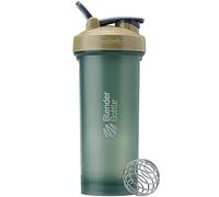 BlenderBottle Botella mezcladora clásica V2 perfecta para batidos de proteínas y preentrenamiento, 45 onzas, bronceado a todo color