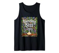 Blending Bliss Daily Té Verde Fusión Herbal Calma Zen Joy Camiseta sin Mangas