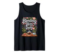 Blending Bliss Daily Té Verde Fusión Herbal Calma Zen Joy Camiseta sin Mangas