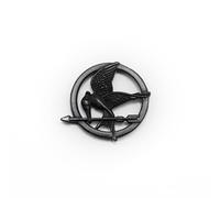 Blendio Broche de Sinsajo de los Juegos del Hambre, cierre magnético, insignia para camiseta, S, Metal