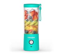 BlendJet Batidora portátil para batidos y smoothies, licuadora personal y inalámbrica de 16 onzas, recargable por USB-C, autolimpieza y mini licuadora de viaje silenciosa