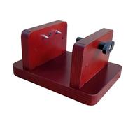 BlendNature Soporte Jamonero con Cuchillo y Chaira | Kit para Cortar Mini Jamones, Tacos de Jamón y Jamón Asado y Deshuesados | Prensa de Fijación con Base Antideslizante | Maxima Estabilidad.