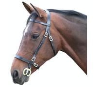 Blenheim Brida de Mano para Caballos Diseño Lisos de Cuero (ER753)