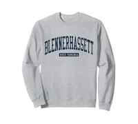Blennerhassett, Virginia Occidental, Virginia Occidental, Universidad, Estilo Universitario, Azul Sudadera