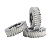 BlesConi 3 piezas de engranajes planetarios 36T de 38,5 x 11 mm para bicicletas eléctricas con rodamientos 608, acero y plástico