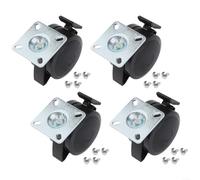 BlesConi 4 ruedas de bloqueo de parrilla compatibles con Weber para Spirit 200 300 Series Post-2013, ruedas de repuesto para modelo 46110001