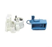 BlesConi 8100ZEM Combinado PTC Starter Protector para Refrigerador Compresor, Fácil Instalar Plástico Relé Accesorio Azul Blanco