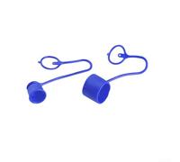 BlesConi Acopladores hidráulicos de conexión rápida NPT de 1/4 pulgadas, 3/8 pulgadas, 1/2 pulgadas, cara plana con tapa, 2 juegos para BOBCAT, funda nueva, HOLLAND, KUBOTA