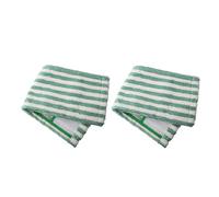 BlesConi Almohadillas de repuesto de microfibra para mopa húmeda y seca, paquete de 2, para trapeador Libman, reutilizables y lavables a máquina (paquete de 2)