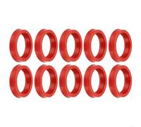 BlesConi Anillo de sellado de silicona para AEG, para BOSCH, para máquinas de café SIEMENS, junta para evitar fugas y preservar el sabor (10 piezas)