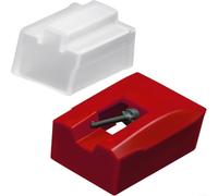 BlesConi ATN95E Stylus para cartucho Audio-Technica AT95E, punta elíptica, compatible con AT-LP120-USB (rojo)