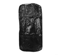 BlesConi Bolsa de compostaje para residuos de jardín, reutilizable, polietileno, con tapa, 35 x 60 cm y 45 x 80 cm, color verde o negro