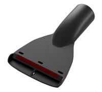 BlesConi Boquilla para hendiduras para aspiradoras, 35 mm de diámetro, compatible con Miele, Bosch, Karcher, Samsung, Thomas, Parkside, color negro