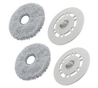 BlesConi Cabezales de fregona de repuesto para Xiaomi X20+, para dreame L10S Pro, microfibra