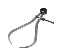 BlesConi Calibrador Vernier para torneado de madera, herramienta de medición externa de 100/150/200 mm, calibre de calibre de acero al carbono para medición de torno OD