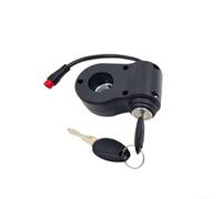 BlesConi Cerradura de puerta eléctrica impermeable para Kukirin Pro y Max, interruptor principal inteligente con identificación automática, agarre ergonómico, para accesorio de seguridad de plástico