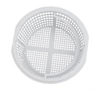 BlesConi Cesta de skimmer y montaje de tapa para piscinas Hayward SPX1091LX SPX1091WM, alta capacidad, 15 L, parte de plástico blanco fácil de limpiar (cesta de skimmer)