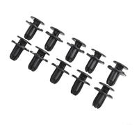 BlesConi Clips de forro de arco de rueda para Hyundai i30, sujetadores de pasador de empuje de vástago de 14 mm de repuesto 14206-08250B (30 piezas)