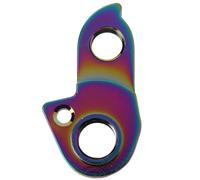BlesConi CNC - Percha de cambio trasero de aleación de aluminio para bicicletas XDS RS450 GT350 RF500c AD500 con diseño de eje pasante, fácil de instalar para mayor durabilidad