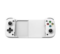 BlesConi Controlador elástico con palanca de mando de efecto Hall, frecuencia de sondeo de 800 Hz, botón trasero de disparo rápido para interruptor, PC, Android, iOS (blanco)