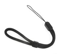 BlesConi Correa de seguridad antipérdida para cámara de casco de bicicleta y para borde GARMIN, cordón de nailon para luces de bicicleta, correa segura para manillar y tija de asiento, 20,5 cm (negro)