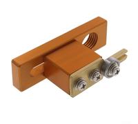 BlesConi Cortador eléctrico de ranura para violín Luthier con 2 fresas de 1 mm y 2 mm para hacer violín