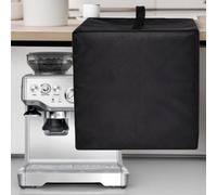 BlesConi Cubierta antipolvo para máquina de café expreso DE'LONGHI La Specialista Arte EVO EC9255M, 40 x 40 x 40 cm, cubierta de poliéster negro con asa y ventilación inferior