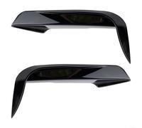 BlesConi Cubierta de la lámpara de niebla del parachoques delantero del ABS para BMW Serie 3 F30 F31 M Sport 2013-2019 Negro