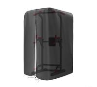 BlesConi Cubierta resistente para equipo de fitness, protección de tela Oxford para barra de dominadas con cordón negro (L: 42 x 40 x 88 pulgadas)