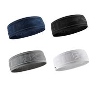 BlesConi Diadema para correr al aire libre, visera deportiva transpirable que absorbe el sudor para fitness, gorra de poliéster para hombres y mujeres, accesorio de ejercicio ventilado