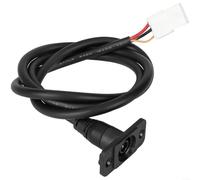 BlesConi Enchufe de puerto de carga para scooter eléctrico para MAXG3 F3 ZT3Pro No.9, pieza de repuesto de conector de cargador de abrasión ligera (B)