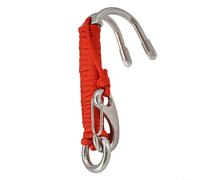 BlesConi Gancho de buceo de doble extremo de acero inoxidable 316 para estabilidad subacuática, buceo para gancho de deriva con cable de alta resistencia (rojo)