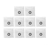 BlesConi Greenworks GRV-3011 - Bolsas de aspiradora compatibles con 5 capas no tejidas para desechos eficientes, piezas de repuesto fáciles de instalar (paquete de 10)