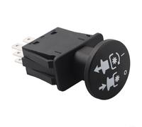 BlesConi Interruptor de seguridad para cortacésped compatible con 582107602/539101768/582107601 para reemplazo de cortacésped de giro cero (negro)