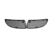 BlesConi Juego de 2 rejillas delanteras de color negro mate para Mercedes-Benz R171 SLK280 SLK300 2005-2011 ABS cubierta de ventilación exterior OEM