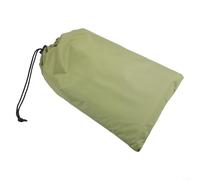 BlesConi Juego de 3 parabrisas al aire libre para tienda de campaña, escudo de protección contra el viento para senderismo y picnic, barrera de tela Oxford 210D con picos de tierra, blanco (verde (sin