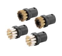 BlesConi Juego de cepillos redondos para Karcher para limpiadores de vapor de la serie SC, compatible con modelos SC1-SC5, SC1020, SC2500, SC5800