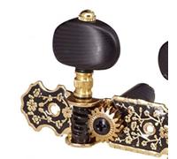 BlesConi Juego de clavijas de afinación de guitarra clásica, 3 + 3 cabezales de máquina para piezas de repuesto de guitarra clásica