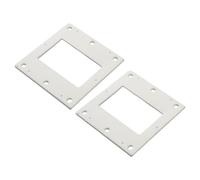 BlesConi Juego de limpieza de sellado de fibra cerámica para intercambiadores de calor Haas+ Sohn 4.17/5.17/4.19/5.19 HSP1-2, paquete de 2, color blanco