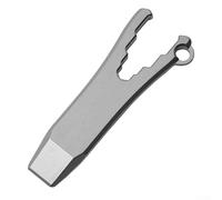 BlesConi Llave de palanca y abridor de botellas en aleación Ti - Herramienta ligera de 42 x 15 x 3 mm para acampar al aire libre para senderismo, viajes y supervivencia