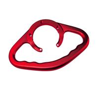 BlesConi Mango de depósito de combustible de motocicleta para Kawasaki, barra de agarre de pasajeros de aleación de aluminio, negro/plateado/rojo/azul/dorado (rojo)